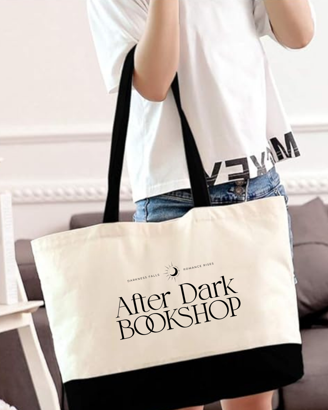 After Dark Large Tote Bag
